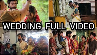 കല്ല്യാണം കഴിഞ്ഞേ❣️ Haldi, Mehandi, WEDDING FULL VIDEO📢🥰