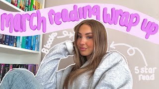 the eight books I read in march | reading wrap up 🌿