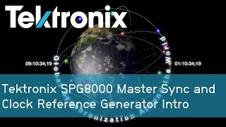 Tektronix SPG8000 Master Sync and Clock Reference Generator Intro | Tektronix