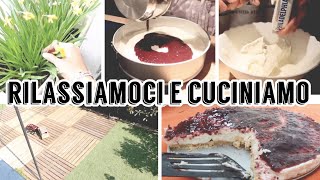 PREPARIAMO UNA TORTA SEMPLICE E BUONISSIMA | RILASSIAMOCI | CHEESECAKE | Elenatwinklehome