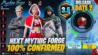 Next Mythic Forge 100% Confirmed ✅ | All Mythic Outfit With Emotes 😍 | Release Date? | Pubgm \ Bgmi