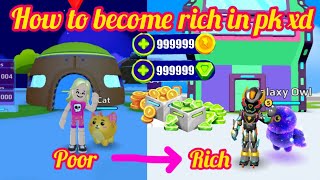 Pk xd | How to get lot of coins and gems in pk xd | How to become rich in pk xd #pkxd