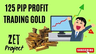 125PIP Trading Gold #xauusd #gold $100-$1M ZetProject