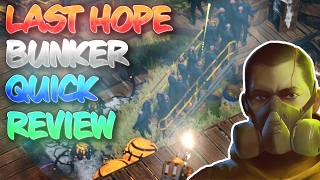 Last Hope Bunker: Zombie Survival With Limited Ammo (Gameplay Review)