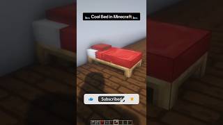 Cool bed in Minecraft Survival #shorts #minecraft