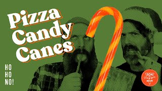 Pizza Candy Canes