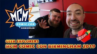 MCM Comic Con Birmingham March 2019 Vlog