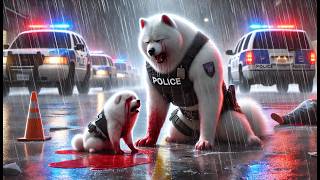 🔥Police Dog Take His Son's Revenge! - Poor Puppy! 🔥👮dog ai, ai stories, ai dog story, dog cute, cute