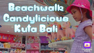 Beachwalk Shopping Centre Candylicious Kuta Bali Mall di pinggir pantai