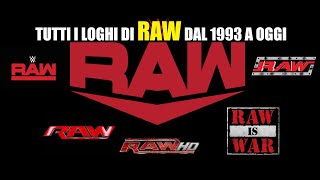 Tutti i loghi di RAW dal 1993 a oggi (Raw Logo Evolution)