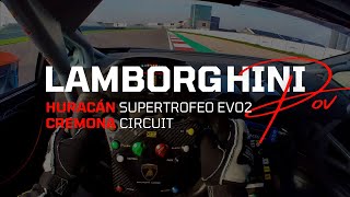 Thrilling POV Lap in a Lamborghini Huracan EVO2 at Cremona Circuit!