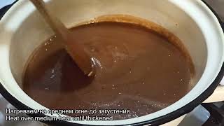 Шоколадно-арахисовая паста своими руками/DIY chocolate peanut butter