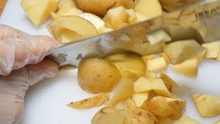 Raw Potato ASMR