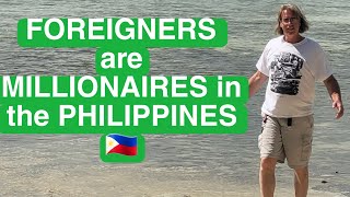 WHY ARE FOREIGNERS MILLIONAIRES IN THE PHILIPPINES  🇵🇭?#foreigners #foreignerinthephilippines