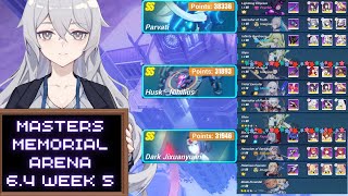 Honkai Impact Masters Memorial Arena (6.4 Week 5) SS | Parvati 38336 | Nihilus 31893 | DXY 31946