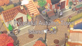 Fall Themed Town Island Tour - Animal Crossing New Horizons