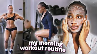 FITMAS: Morning workout routine | Full leg day workout + My go-to supplements