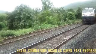 22476 Coimbatore  Hisar AC Super fast express