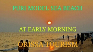 Puri Sea Beach At Early Morning