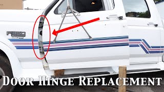 Door Hinge Replacement | Ford F-350