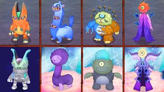 All Monsters Ethereal Workshop Vs  Ethereal Island! | My Singing Monster #msmpyp2024