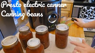 Presto Electric Canner: Bean Canning Made Easy