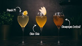 These Champagne Cocktails are festive and delicious!