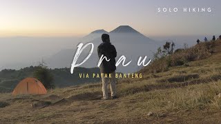 SOLO HIKING GUNUNG PRAU VIA PATAK BANTENG | BERTEMU KAWAN BARU