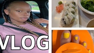 Jumbo #JaydaWayda Braids | #pregnancy cravings | Car #VLOG