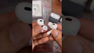 How to replace silicone ear tips on Apple air buds pro 2nd gen 😍✨ #shorts