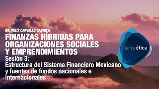 Estructura del Sistema Financiero Mexicano y fuentes de fondeo, sesión 3/6