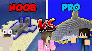 NOOB VS PRO VIDEÓS CÁPA A MINECRAFTBAN!