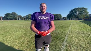 5 questions with Stoughton tackle Griffin Rousseau