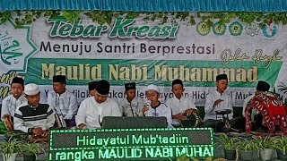 TEBAR KREASI MENUJU SANTRI BERPRESTASI YAYASAN HIDAYATUL MUBTADI'IN