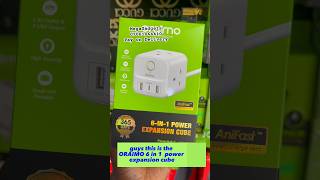 oraimo PowerHub C 6-In-1 Smart Fast Charging High Security Portable Power Expansion Cube #oraimo