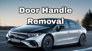 2024 Mercedes EQS Outer Door Handle Removal