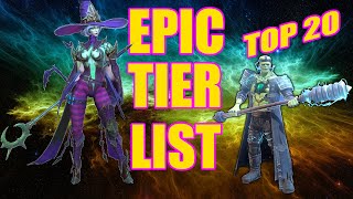 Top 20 Epic Tier List - Raid Shadow Legends