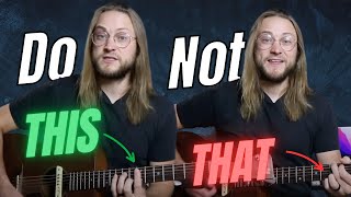 10 things I wish I knew when I started learning guitar