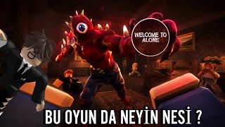 BU OYUN DA NEYİN NESİ? :THE ALONE |Roblox