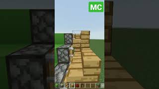 Minecraft Hidden Staircase #shorts