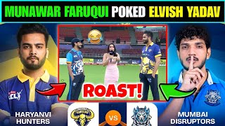 😲 Munawar Faruqui Troll Elvish Yadav Also Reply! | Elvish Yadav VS Munawar Faruqui ECL Match