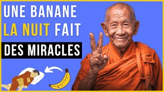 10 BIENFAITS INCROYABLES DE MANGER UNE BANANE AVANT DE DORMIR | Histoire Zen de Santé