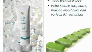 Aloe Vera Gelly from Forever Living Products (FLP), English