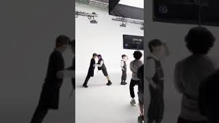 Behind the ARMY scene in BUTTER by bts