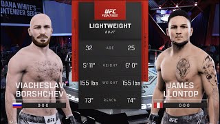 UFC Vegas 96: Borshchev vs Llontop (UFC 5 Simulation)