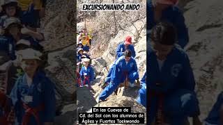 Escuela de Combate Elite Ágiles y Fuertes Taekwondo Excursión a las Cuevas de ciudad del Sol  25/05/