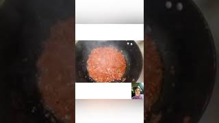 Simple Technics Of Preparing Vegetables Egg Sauce Youtubeshort