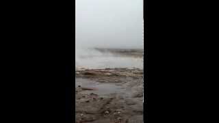 Geysir eruption - Iceland