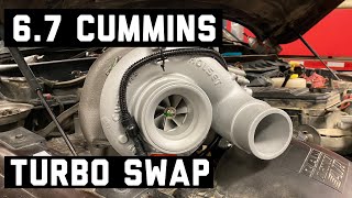 HOW TO REPLACE TURBO 6.7 CUMMINS