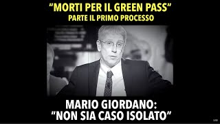 “Morti causate da Green pass”. Parte il primo processo. Giordano: “Non sia un caso isolato”